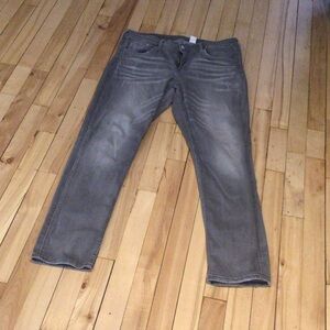 H&M Women's Gray Straight Leg Jeans